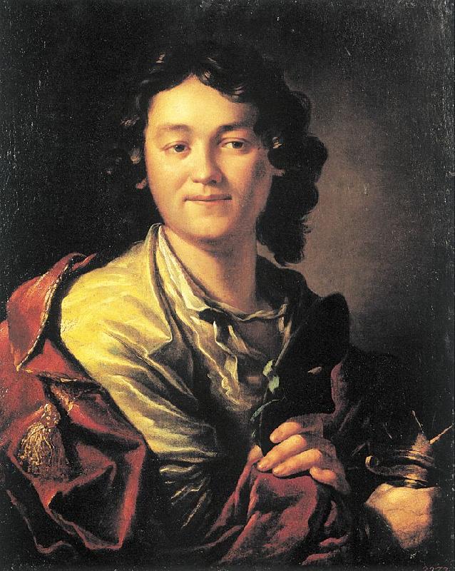 Losenko, Anton Portrait of Fiodor Volkov France oil painting art